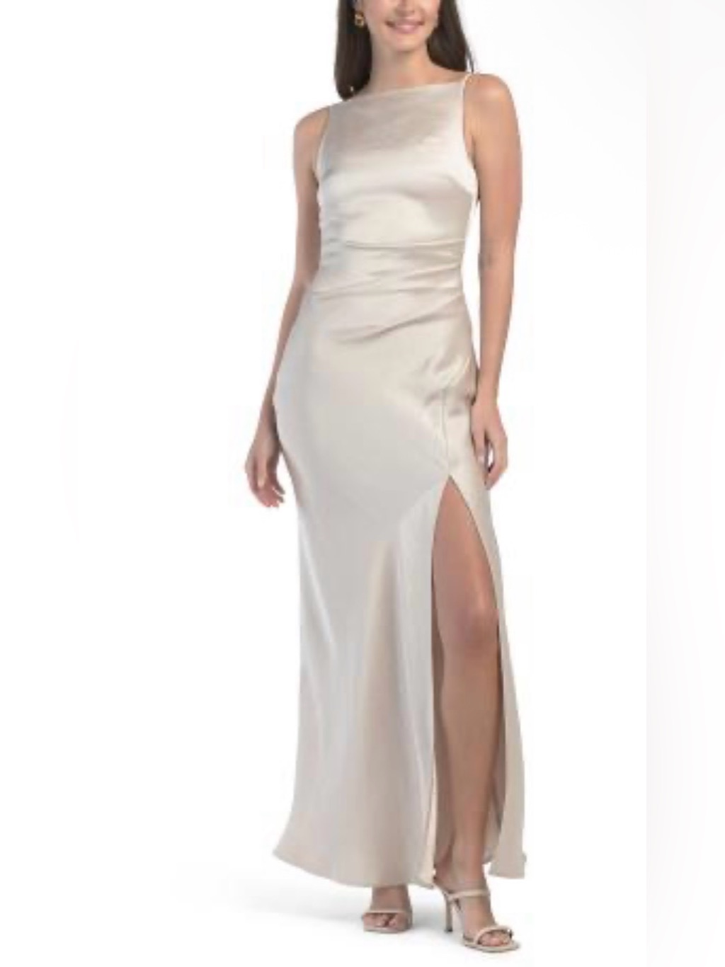 Bec & Bridge The Dreamer Maxi Dress Sand Size Au 6/Us 2 Original Price $380